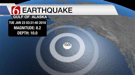Tsunami Alerts Canceled After Earthquake Off Alaskan Coast