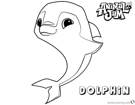 In case you don\'t find what you are looking for, use the top search bar to search again! Animal Jam Coloring Pages Dolphin - Free Printable ...