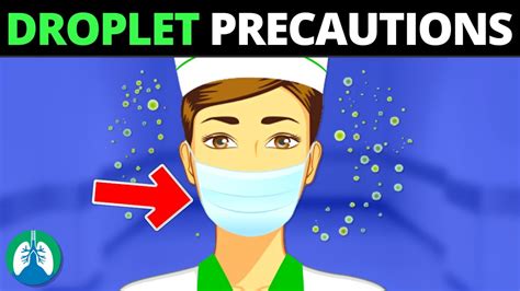 Droplet Precautions Infection Control Medical Definition Youtube