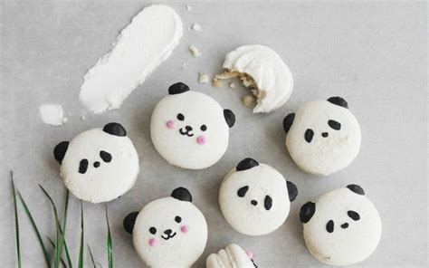 These Panda Bear Macarons Are A Simple To Make And Decorate Perfect