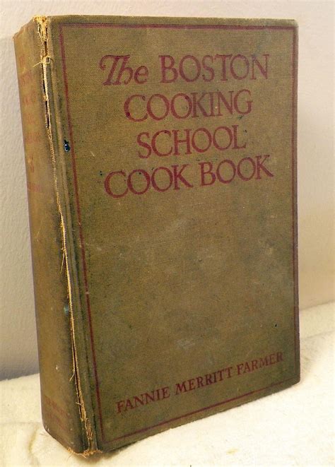 The Boston School Cook Book Fannie Farmer Edition Vintage Etsy Cookbook Vintage