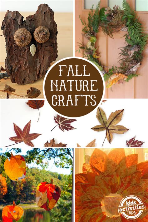 16 Fall Nature Crafts For Preschoolers