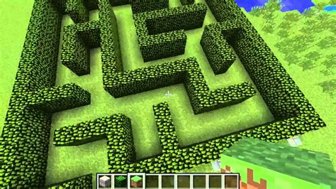 Minecraft Tutorial Basic Mazes Youtube
