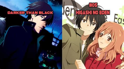 Top 5 Animes Similar To Darker Than Black Youtube