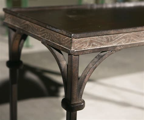 Wrought Iron Console Table At 1stdibs