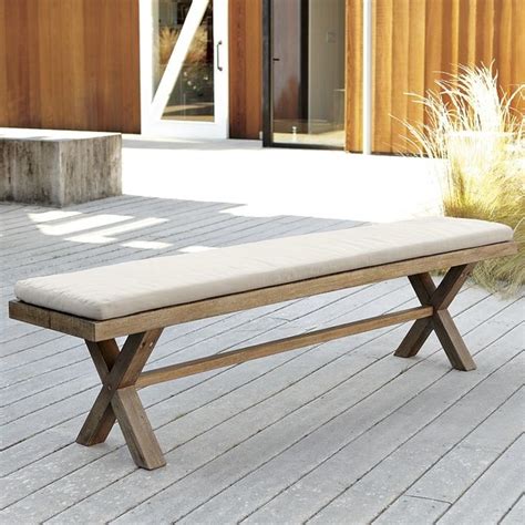 Ideal for today's contemporary trend of deep seat. Jardine Bench Cushion
