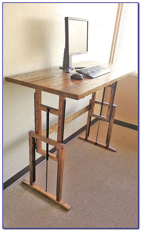 The best standing desks for your home or office space. Diy Adjustable Standing Desk Crank - Desk : Home Design ...