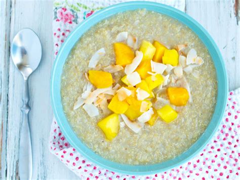 Tropical Breakfast Quinoa Recipe Happy Healthy Mama