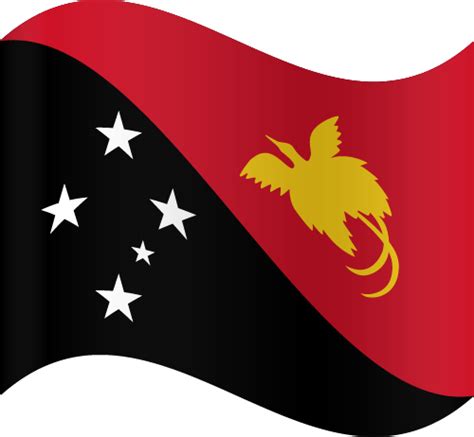 Papua New Guinea Flag Png Png Mart