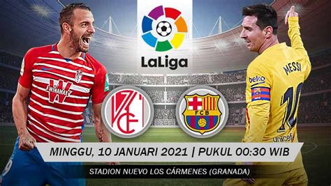 April 25th, 2021, 6:30 pm. Link Live Streaming Pertandingan LaLiga Spanyol: Granada ...