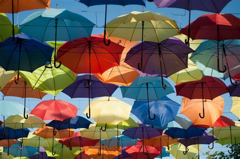 Free Stock Photo Of Colorful Umbrella Umbrellas