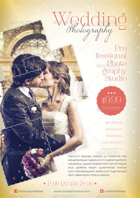 Check spelling or type a new query. Wedding Photography Flyer Template by grafilker | GraphicRiver