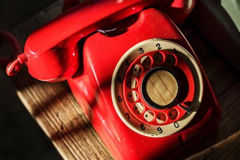 Antique Rotary Dial Retro Home Phone Royalty Free Stock Photo 48812
