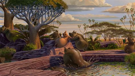 Ben stiller, chris rock, david schwimmer and others. Madagascar: Escape 2 Africa | The Art of Yoriko Ito