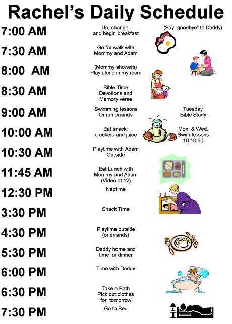 Milk and milk products also add protein to our meals. examples kids daily schedules | Summer activities ...