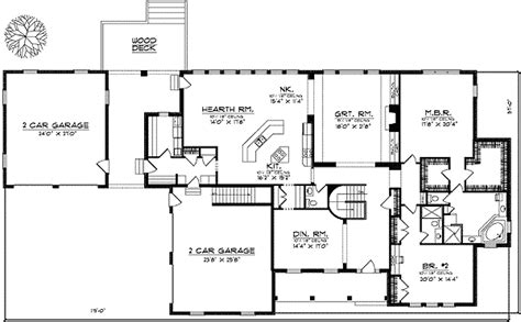 Spacious One Level Home Plan 89207ah Architectural Designs House