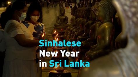 Sri Lankans Celebrate Sinhalese New Year Youtube