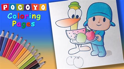 He loves gardening and flowers above all else, but he also enjoys things like skateboarding or listening to rock music. #Pocoyo and Pato Coloring Pages for Kids #LearnColors with ...