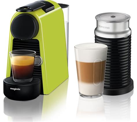 Nespresso maakt koffiemachines waar je snel en gemakkelijk een lungo, espresso of een ristretto mee zet. NESPRESSO by Magimix Essenza Mini Coffee Machine with ...