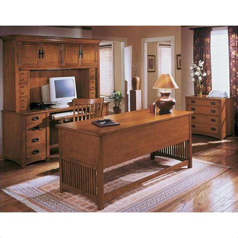 Dmi Midlands Executive Desk Mission Style Furniture Furniture