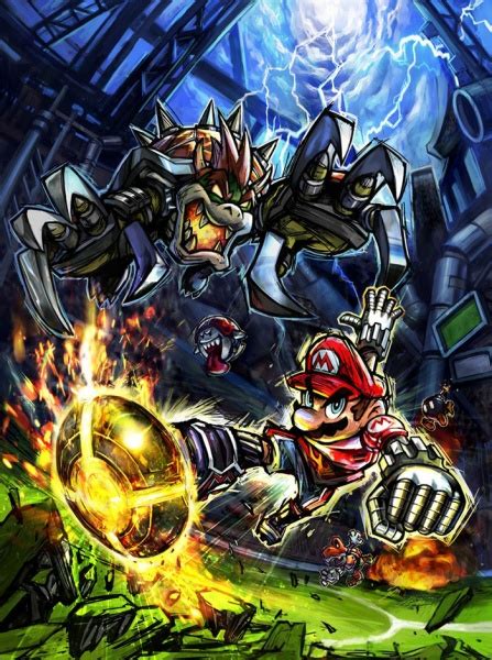 Mario Strikers Charged Concept Art