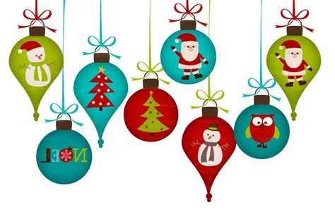 10 Christmas Ornaments Clip Art Preview Christmas Tree St Hdclipartall