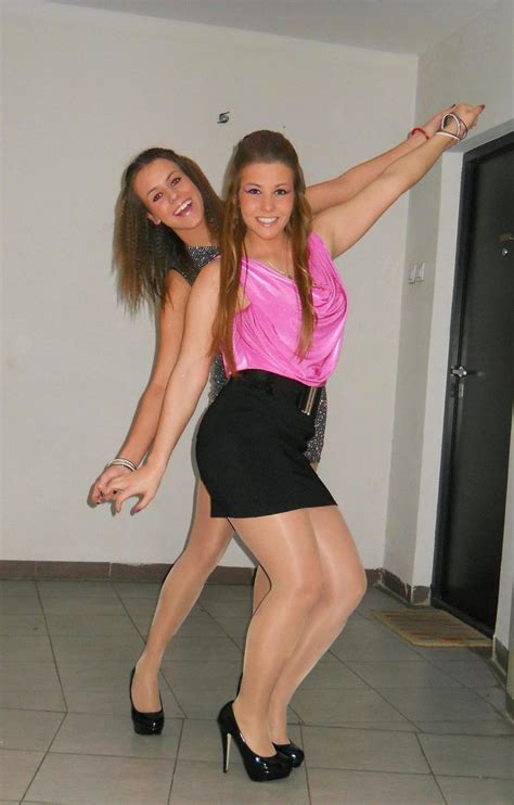 Amateur Pantyhose On Twitter Friends In High Heels And Pantyhose