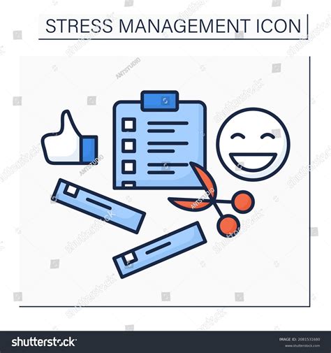 Do List Color Icon Checklist Control Stock Vector Royalty Free