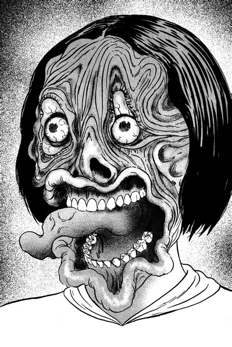 Magami Nanakuse Fragments Of Horror Japanese Horror Horror Art Ito
