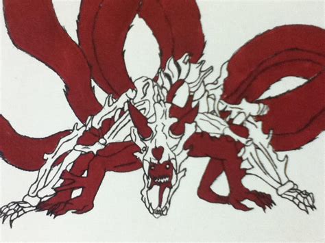 Naruto Six Tail Beast By Dx 101 On Deviantart