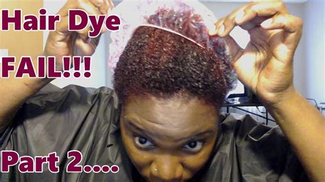 This was a challenging hair dye experience!!! Hair Dye FAIL!! Pt 2....(Clairol's Textures and Tones ...