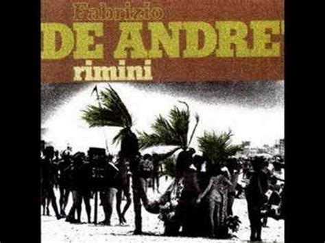 De andrè è stato nelle tendenze twitter il 18/5/21. Fabrizio de André - Rimini - YouTube