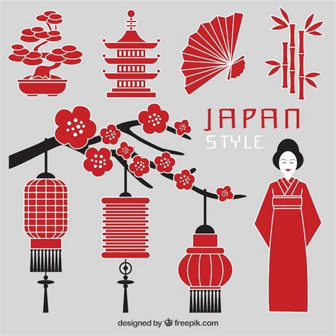 Free Vector | Japan style