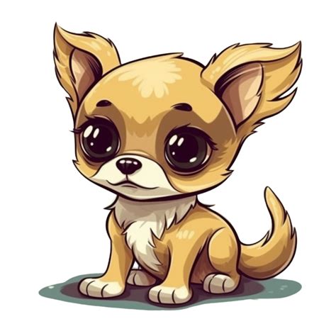 Free Chihuahua Cartone Animato Carattere Ai Generato 23450505 Png With