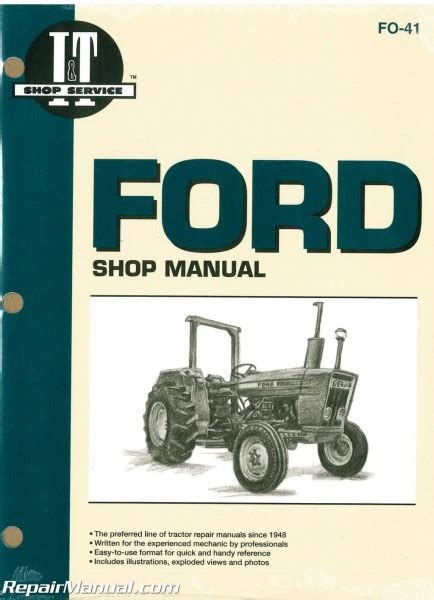 Ford New Holland 2310 2600 2610 3600 3610 4100 After 1974 4110 Car