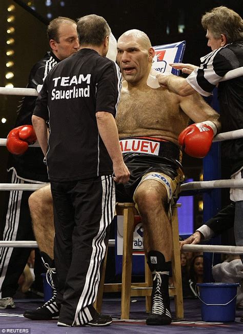 David slays goliath (david haye vs nikolai valuev). Nikolai Valuev fronts Russian TV show which waves ...