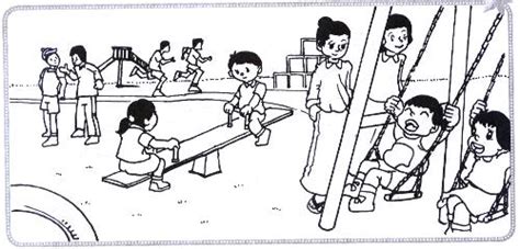 Kanun keseksaan bagi kesalahan kumpulan jenayah terancang. Gambar Aktiviti Di Taman Permainan