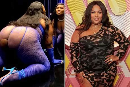 Lizzo Parades Cleavage And Curves As She Shakes Her Booty In Knitted