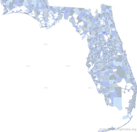 Central Florida Zip Code Map Printable Maps