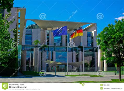 Federal Chancellery stock image. Image of berlin, federal ...