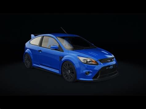 Assetto Corsa Ford Focus RS 10 670 HP Test YouTube