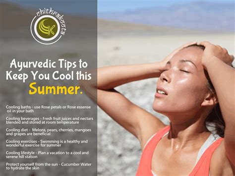 Ayurvedic Tips To Keep You Cool This Summer Scared Of Summer Heat