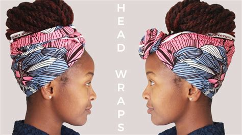 Quick And Easy Headwrap Tutorial Youtube