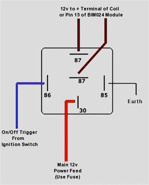 12v Fan Relay Wiring Diagram Schematic