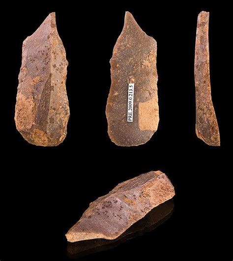 Paleolithic French Gravettian Burin Native American Artifacts