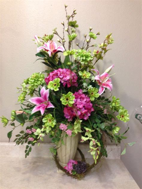 Flowers flower centerpieces easter arrangement altar flowers basket flower arrangements large flower arrangements spring flower arrangements church a cheerful bouquet full of sunny 'cherry brandy' luxury roses and 'hypericum' red berries. Spring Altar Arrangement | Spring flower arrangements ...