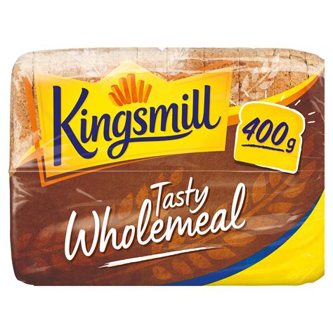 Kingsmill Tasty Wholemeal Bread 400g Brown And Wholemeal Bread Iceland Foods