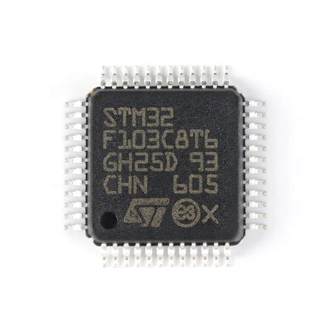 Authentic Stm32f103c8t6 Lqfp 48 Arm Ex M3 32 Bit Microcontroller Mcu