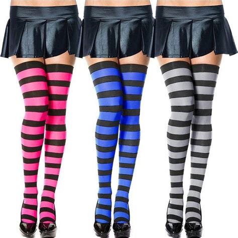 Cheap Good Goods Online Shopping From Anywhere Fast Free Shipping Womens Long Striped Socks Over
