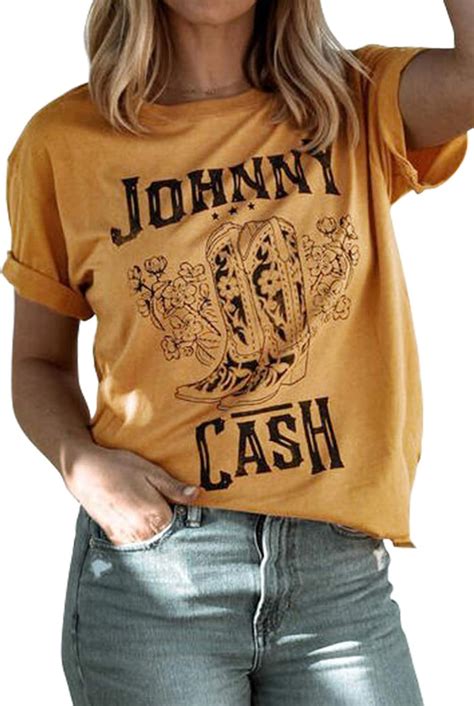 Country T Shirt Women Vintage Graphic Tees Country Music